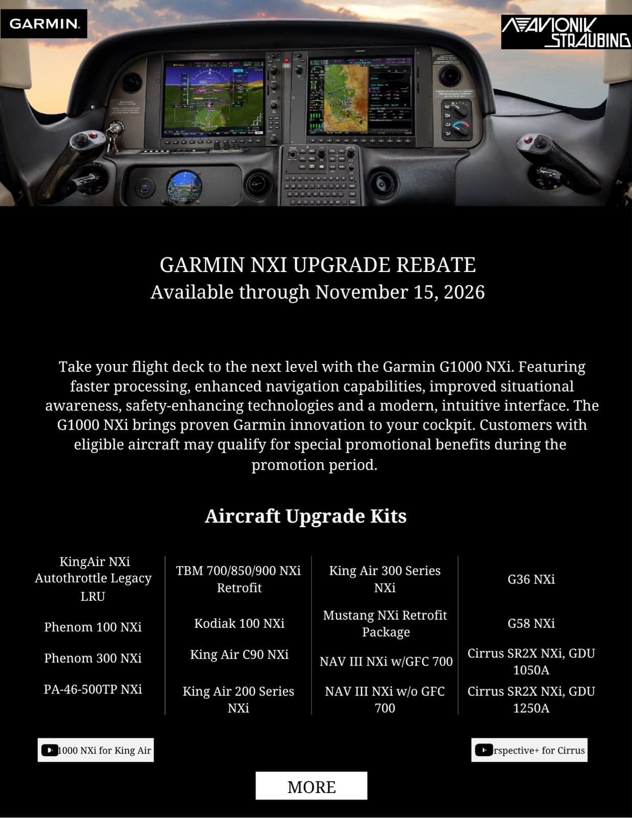 Garmin NXi Upgrade-Rebate